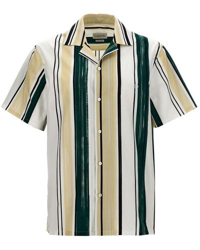 Lanvin Bowling Shirt, Blouse - Green