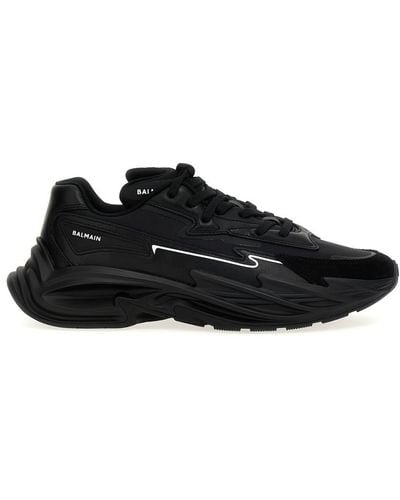 Balmain Run-row Sneakers - Black