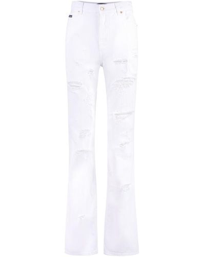 Dolce & Gabbana 'Boyfriend' Jeans - White