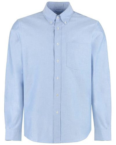 Aspesi Cotton Poplin Shirt - Blue