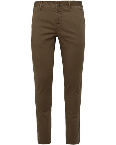 PT01 Beige Cotton Pants - Grey