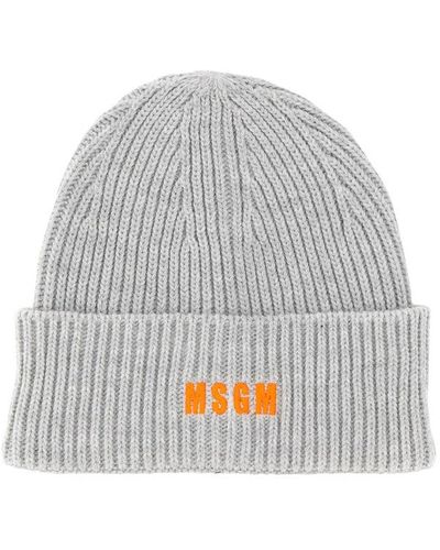 MSGM Beanie Hat - Gray