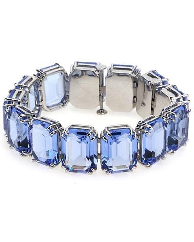 Swarovski Millenia Chain-link Bracelet - Blue
