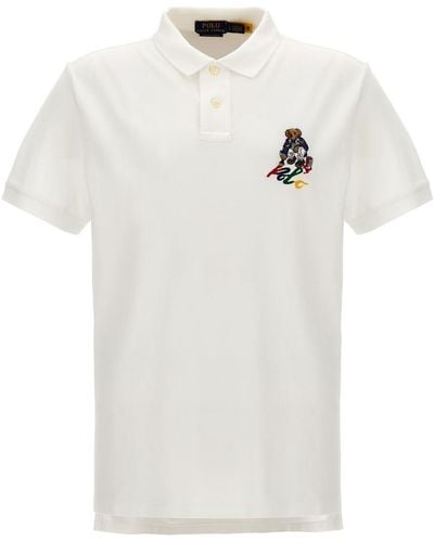 Polo Ralph Lauren Logo Shirt Polo - White