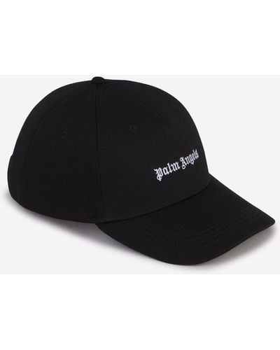 Palm Angels Embroidered Logo Cap - Black