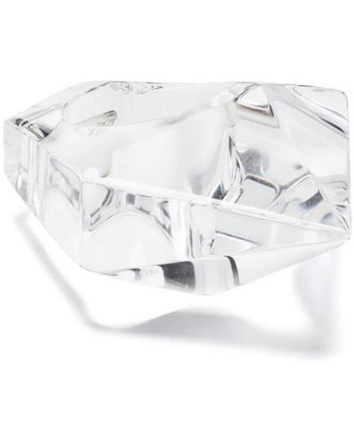 Monies Vesper Ring Accessories - White