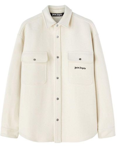 Palm Angels Outerwears - White