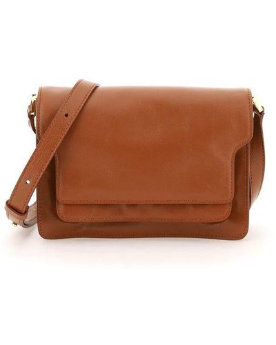 Shoulder bags Marni - Trunk Soft pebbled leather bag - SBMPV03YQ1LV688Z1Q75