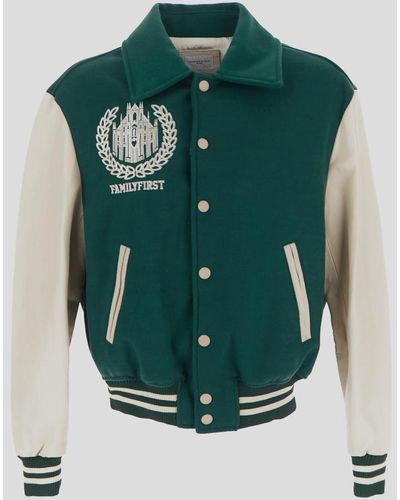 FAMILY FIRST Jackets - Green