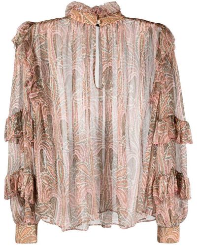 Etro Silk Top - Pink