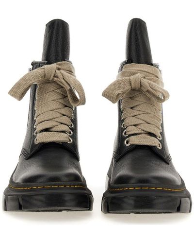 Rick Owens X Dr. Martens Boot "1460 Dmxl Jumbo" - Black
