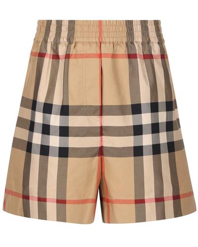 Burberry Shorts - Natural