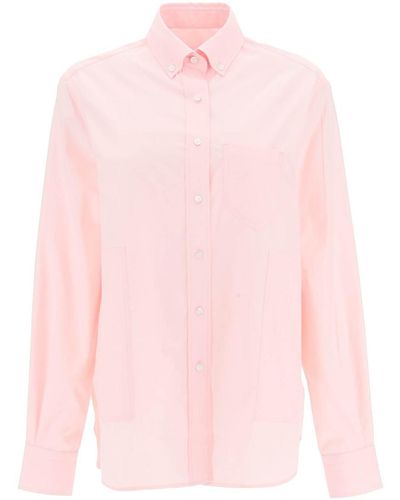 Saks Potts Aks Potts 'william' Cotton Shirt - Pink