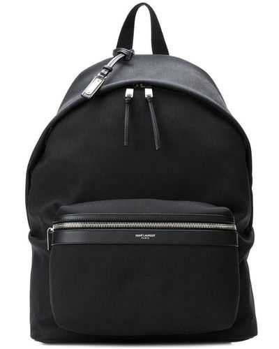 Saint Laurent City Backpack - Black