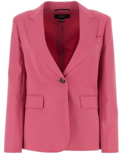 Max Mara Weekend Jackets And Vests - Pink