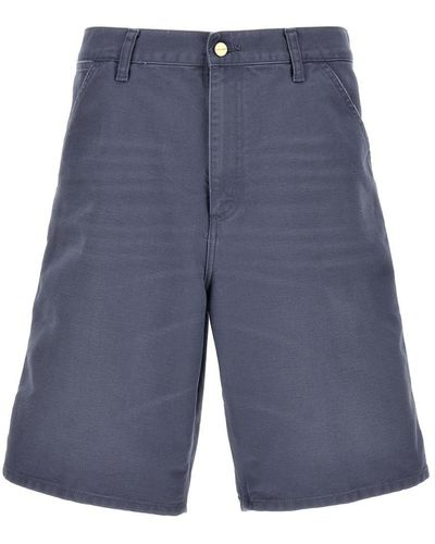 Carhartt 'Single Knee' Bermuda Shorts - Blue