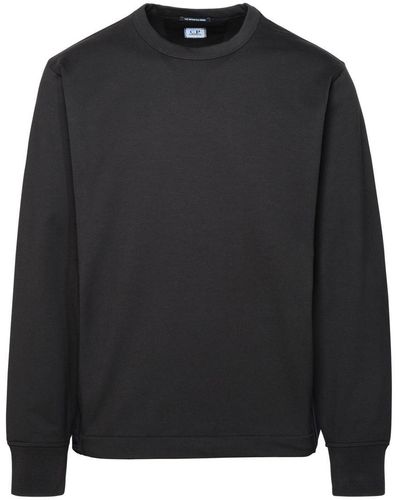 C.P. Company Black Cotton Blend Sweatshirt