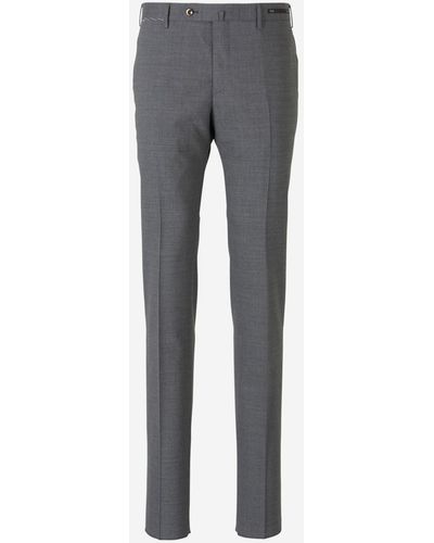 PT01 Formal Wool Pants - Gray