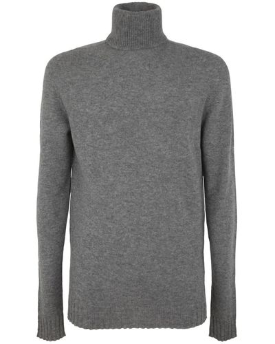 MD75 Cashmere Turtle Neck Sweater Clothing - Gray