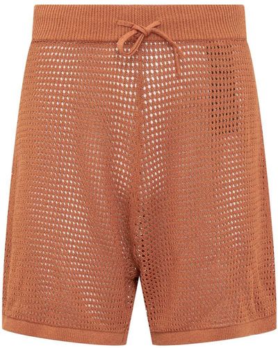Nanushka Fico Shorts - Orange