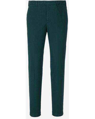 PT01 Cotton Formal Pants - Green