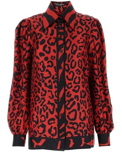 Dolce & Gabbana Camicia - Red