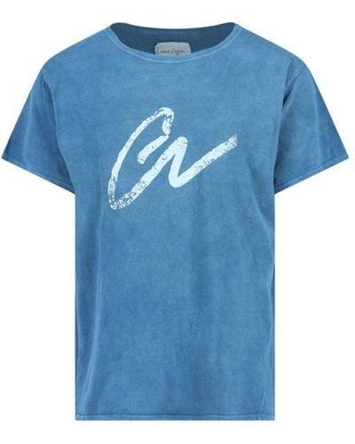 Greg Lauren T-shirts And Polos - Blue
