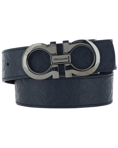 Ferragamo Belts E Braces - Blue