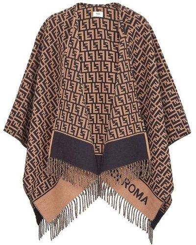 Fendi Ponchos and poncho dresses for Women | Online Sale up to 33% off ...