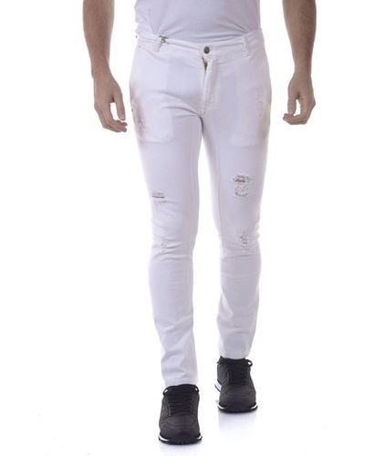 Daniele Alessandrini Jeans - White