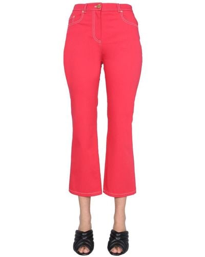 Boutique Moschino Skinny Kick Jeans - Red