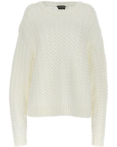 Tom Ford Wool Sweater - White
