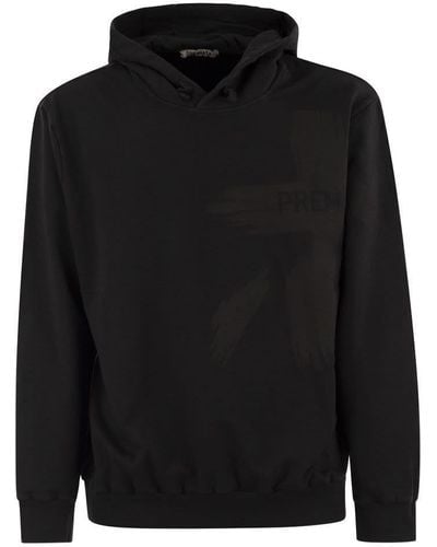 Premiata Sweatshirt Pr352230 With Hood - Black