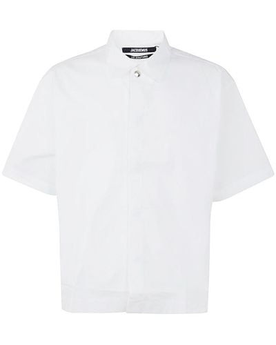 Jacquemus Short Sleeve Shirt Clothing - White