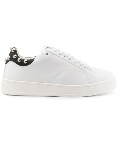 Lanvin Leather Trainers - White