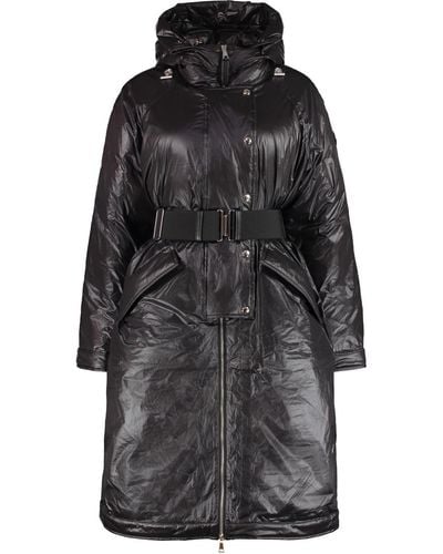 Moncler Genius 2 1952 - Marie Zip And Snap Button Fastening Down Jacket - Black