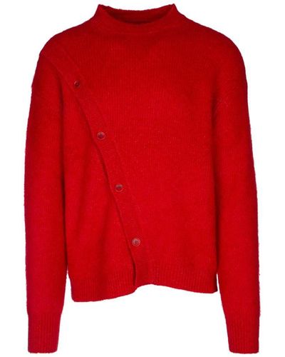 Red Jacquemus Sweaters and knitwear for Men | Lyst