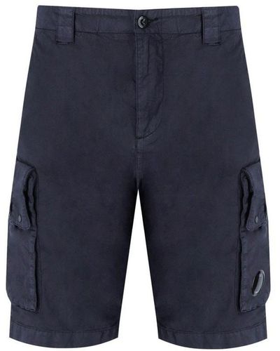 C.P. Company Cargo Bermuda Shorts - Blue