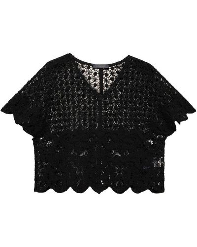 Elena Miro Shirts - Black