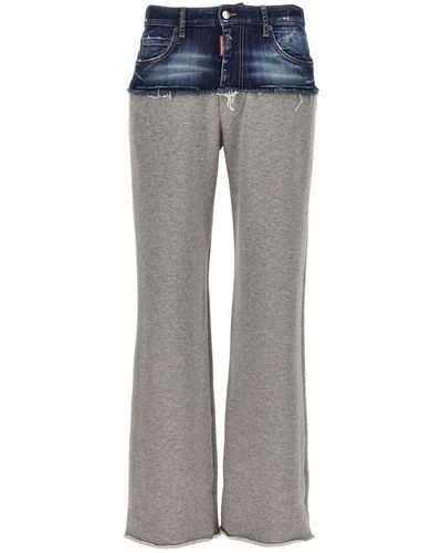 DSquared² 'Hybrid Jean' Pants - Gray