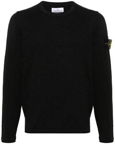 Stone Island Long-Sleeved Shirt - Black