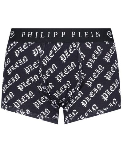 Philipp Plein Logo Boxer Shorts - Black