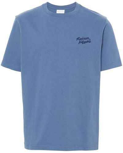 Maison Kitsuné Maison Kitsune' T-Shirts And Polos - Blue