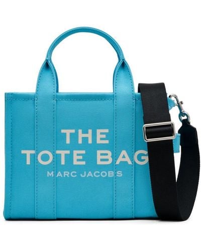 Marc Jacobs Small 'The Tote Bag' Canvas Handbag - Blue