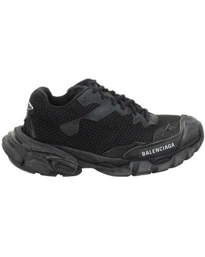 Balenciaga Track.3 Mesh Sneaker - Black