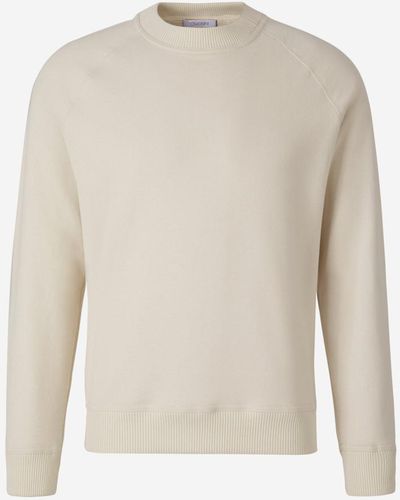 Cruciani Knitted Wool Sweater - White