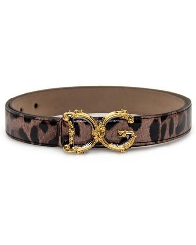 Dolce & Gabbana Belt - Brown