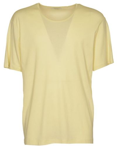 Lemaire T-Shirts And Polos - Yellow