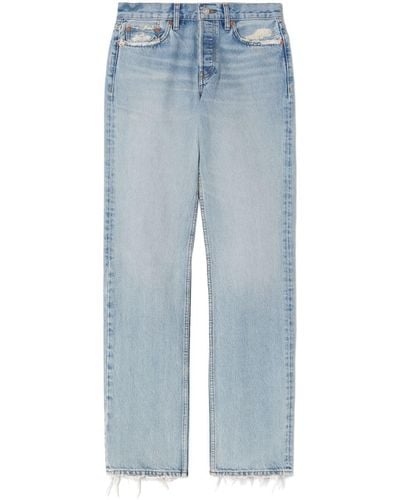 RE/DONE Easy Straight Jeans - Blue