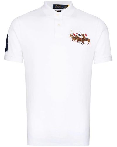 Ralph Lauren Polo-embroidered Polo Shirt - White